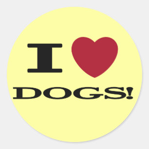 I de T-shirts en de Giften van de Honden van het Ronde Sticker