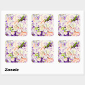 I De Wed Envelope Seals en Trouwstickers Vierkante Sticker (Vel)