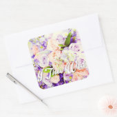 I De Wed Envelope Seals en Trouwstickers Vierkante Sticker (Envelop)