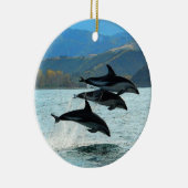I Delfini kerstversiering Keramisch Ornament (Rechts)
