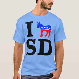 i Democraat South Dakota SD T-shirt