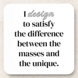 I Design Hard Plastic Onderzetter