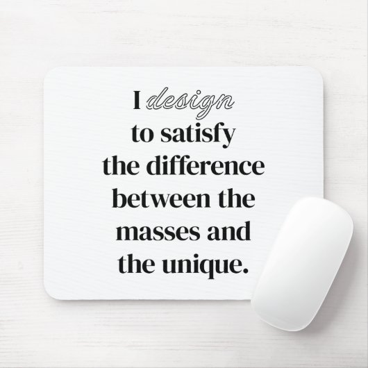 I Design Muismat (Met muis)