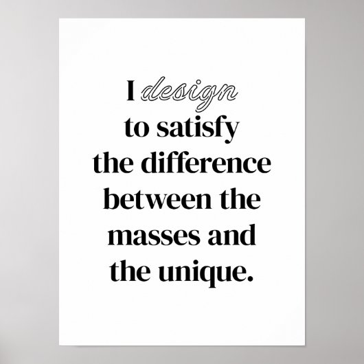 I Design Poster (Voorkant)