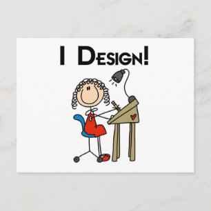 I Design Tshirts and Gifts Briefkaart