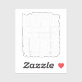 I Destroy Silence Bass Player Funny Guitar Music E Sticker (Vel)