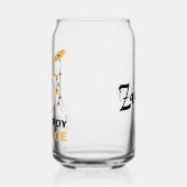 I Destroy Silence Funny Drummer Blikvorm Glas (Links)