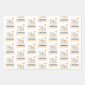 I Destroy Silence Funny Drummer Inpakpapier Vel (Voorkant 2)