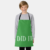 I Did It Green Schort (Gedragen)