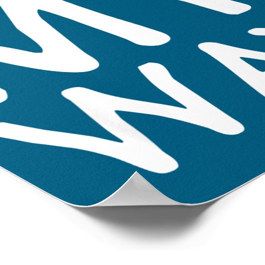 I Did It My Way, Funny Quote  Poster (Hoek)