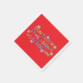 “I didn’t vote for him” Party Napkins Servet (Hoek)