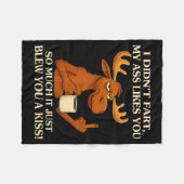 I Didn't Fart My Likes You So Much It Just Blew Yo Fleece Deken (Voorkant (Horizontaal))