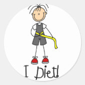 I Dieet Sticker (Voorkant)