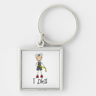 I Diet Tshirts en cadeaus Sleutelhanger