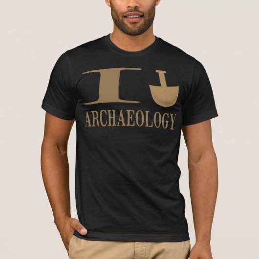 I Dig Archeology Shirten T-shirt (Voorkant)