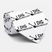 I Dig Archeology Stropdas (Opgerold)