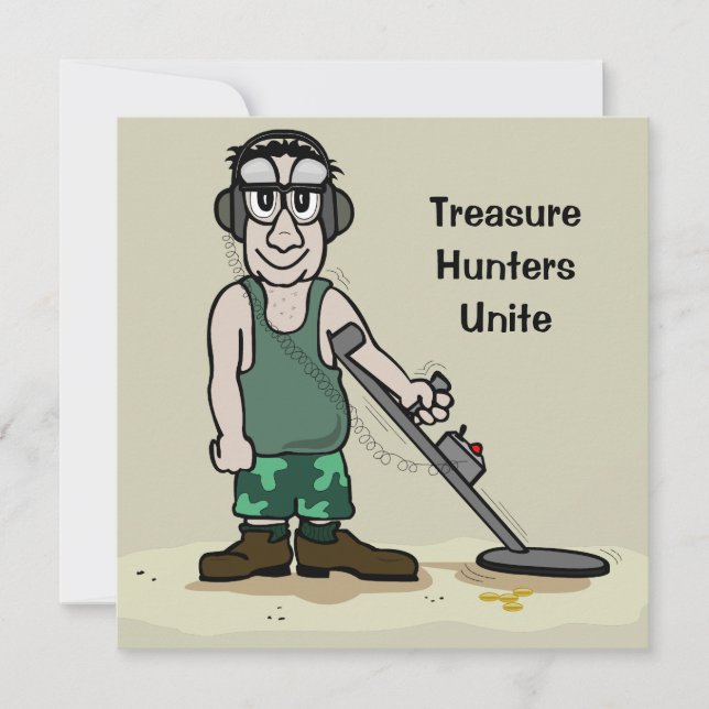 I Dig Booty Metal Detecteert Guy (Voorkant)