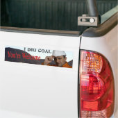 I Dig Coal Bumpersticker (Op Truck)