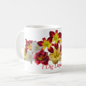 I Dig Daylilies Mok (Voorkant links)