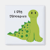 I Dig Dinosaurs Magneet (Voorkant)