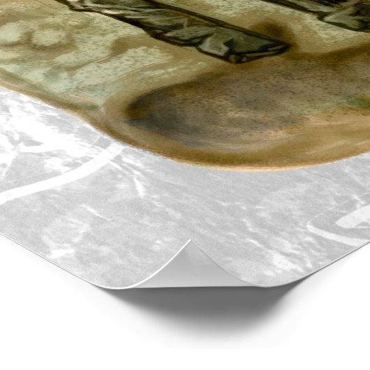 I Dig Dinosaurs Poster (Hoek)