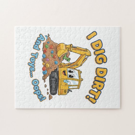 I Dig Dirt! And Toys... Oops! Legpuzzel (Horizontaal)