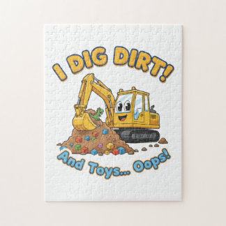 I Dig Dirt! And Toys... Oops! Legpuzzel
