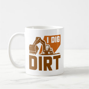 I Dig Dirt Koffiemok