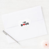 I Dig Doug Hart Sticker (Envelop)