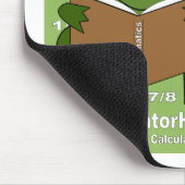 I Dig Fractions Wiskunde Mousepad Muismat (Hoek)