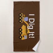 I dig it Design - Beach Towel Strandlaken (Voorkant)