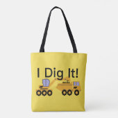I dig it Design - Custom All-Over-Print Canvas tas (Achterkant)
