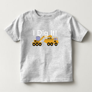 I Dig It Design - Peuter fijne jersey T-shirt