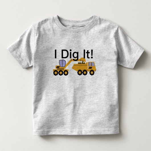 I Dig It Design - Peuter fijne jersey T-shirt (Voorkant)