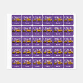 I dig it Design - Small Square Clothing Label (0,7 (Vel)