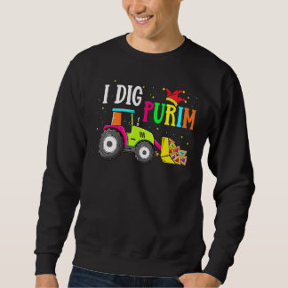 I Dig Purim Hamantaschen Tractor Jewish Toddlers B Trui