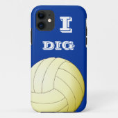 I DIG VOLLEYBALL iPhone 5 Hoesje (Achterkant)