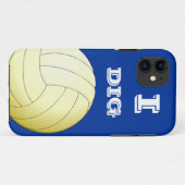 I DIG VOLLEYBALL iPhone 5 Hoesje (Achterkant (horizontaal))