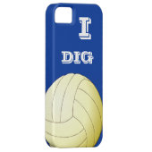 I DIG VOLLEYBALL iPhone 5 Hoesje (Back/Rechts)