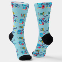 “I Dig You”-sokken – Valentijnsdagcadeau voor vrie