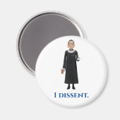I Dissent Magnet (Voorkant / Achterkant)