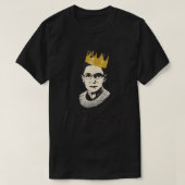 I Dissent RBG Ruth Bader Ginsburg Lace Collar Grap T-shirt (Design voorkant)