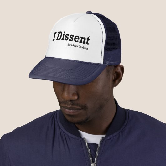 I Dissent - RBG Trucker Pet (In situ)