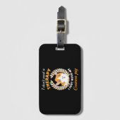 I Dneed therapy Bagagelabel (Voorkant (verticaal))