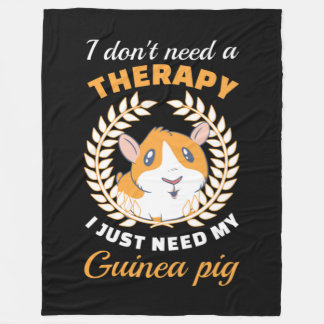 I Dneed therapy Fleece Deken