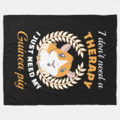 I Dneed therapy Fleece Deken (Voorkant (Horizontaal))