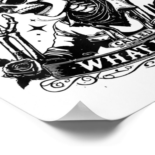 I Do A Thing Called What I Want  Poster (Hoek)