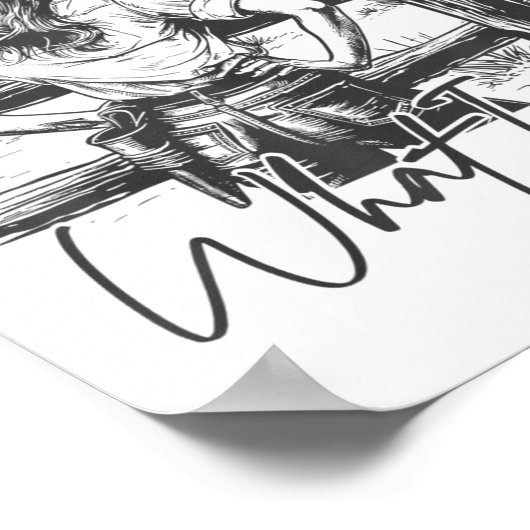 I Do A Thing Called What I Want Poster (Hoek)