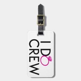 I-DO-BACHELORETTE-VISTUIG BAGAGELABEL