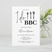 I do Barbecue Couple Shower Kaart (Staand voorkant)